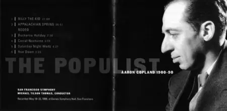 Michael Tilson Thomas, San Francisco Symphony - Aaron Copland The Populist (2000)