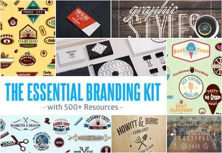 InkyDeals - The Essential Branding Kit with 500+ Resources