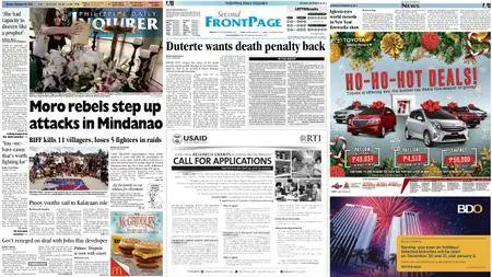 Philippine Daily Inquirer – December 28, 2015