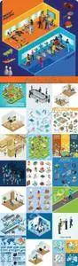 Isometric creative flat design vector 5