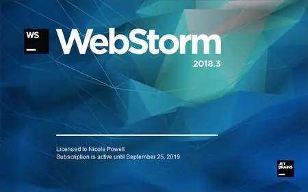 JetBrains WebStorm 2018.3.3 macOS