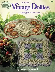 Crochet Vintage Doilies: 5 Designs in Thread