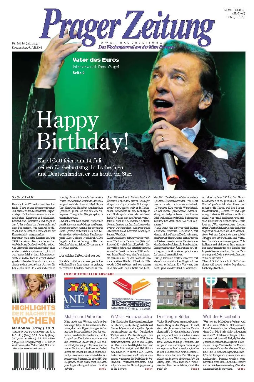 Prager Zeitung 28/2009