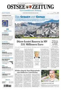 Ostsee Zeitung Grevesmühlener Zeitung - 15. August 2018