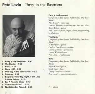 Pete Levin - Party In The Basement (1990) {Gramavision R2 79456}