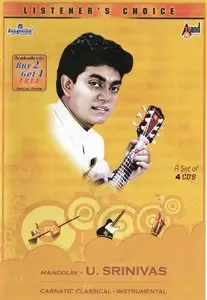 U. Srinivas ft. T.H. "Vikku" Vinayakram & A. Kanyakumari - 4CD Box Set (2008) {Anand Audio}