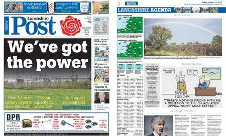 Lancashire Evening Post – October 13, 2017
