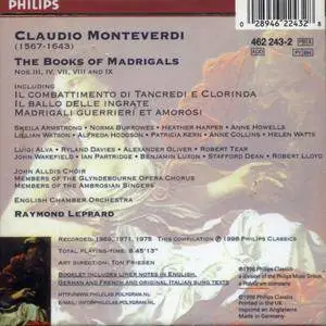 Claudio Monteverdi (1567-1643) - The Madrigals - Raymond Leppard (1998) {8CD Box Set Philips 462 243-2}