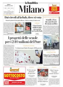 la Repubblica Milano - 25 Febbraio 2023