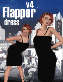 V4 Flapper Dress