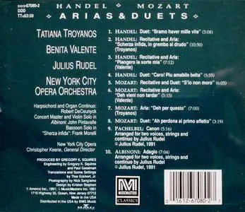 Tatiana Troyanos, Benita Valente, Julius Rudel - Handel & Mozart: Arias & Duets (1991)