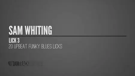 20 Upbeat Funky Blues Licks