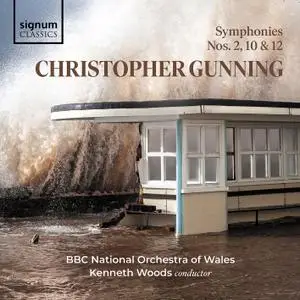 BBC National Orchestra of Wales & Kenneth Woods - Christopher Gunning: Symphonies 10, 2 and 12 (2019) [24/96]