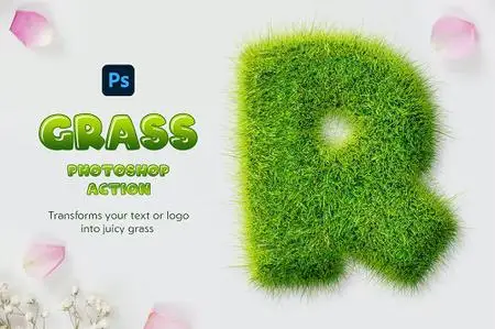 Grass Photoshop Action