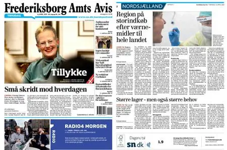 Frederiksborg Amts Avis – 16. april 2020