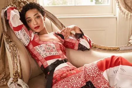 Ruth Negga by Victor Demarchelier for Town & Country US August 2017