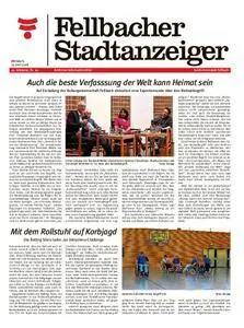 Fellbacher Stadtanzeiger - 13. Juni 2018