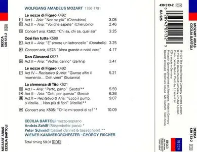 Cecilia Bartoli, György Fischer, Wiener Kammerorchester, András Schiff - Mozart Arias (1991)