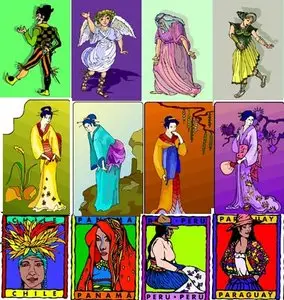 Various costumes