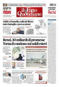 Il Fatto Quotidiano - 20 Maggio 2016