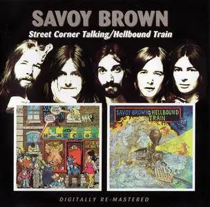 Savoy Brown - 'Street Corner Talking' (1971) + 'Hellbound Train' (1972) 2 LP in 1 CD, Remastered 2006