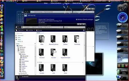 VistaXT vs. BW Thin Visual Styles for Windows
