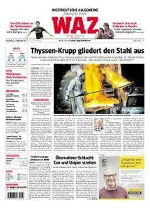 WAZ Westdeutsche Allgemeine Zeitung Essen-Steele/Kray - 21. September 2017