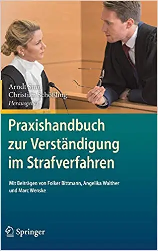 Praxishandbuch Zur Verständigung Im Strafverfahren (Repost) / AvaxHome