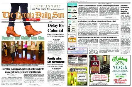 The Laconia Daily Sun – December 28, 2017