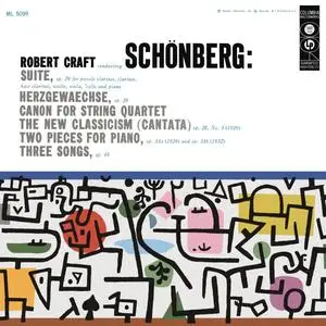 Robert Craft-Schoenberg-Variations for Orchestra, Op. 31 & 4 Stücke für gemischten Chor Op. 27,Op. 24 (2023) [24/192]