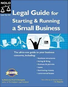 Legal Guide For Starting & Running A Small Business (repost)