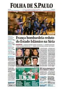 Folha de São Paulo - 16 de novembro de 2015 - Segunda