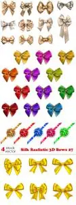 Vectors - Silk Realistic 3D Bows 27