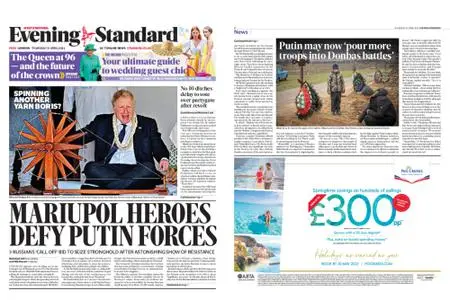 London Evening Standard – April 21, 2022
