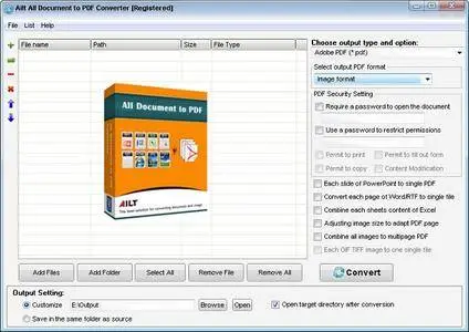 Ailt All Document to PDF Converter 6.8