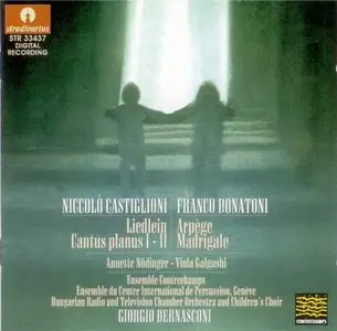 Niccolo' Castiglioni - Liedlein - Cantus Planus I e II - Franco Donatoni - Arpege - Madrigale (1996)