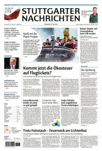Stuttgarter Nachrichten Blick vom Fernsehturm - 10. Juli 2019
