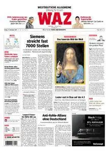 WAZ Westdeutsche Allgemeine Zeitung Essen-Steele/Kray - 17. November 2017