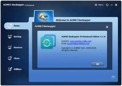 AOMEI Backupper Professional / Technician / Technician Plus / Server 4.1.0 Multilingual