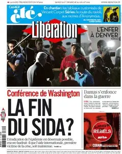 Libération du Samedi 21 et Dimanche 22 Juillet 2012