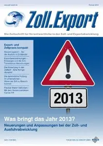 Zoll.Export - Februar 2013