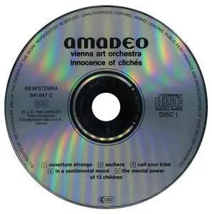 Vienna Art Orchestra - Innocence of Cliches (1990) {2CD Amadeo ‎841 646-2}