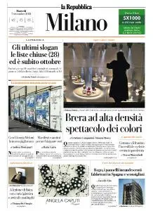 la Repubblica Milano - 7 Settembre 2021