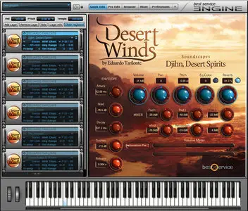 Best Service Desert Winds Virtual Instrument DVDR