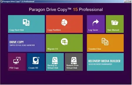 Paragon Drive Copy 15 Professional 10.1.25.431 WinPE BootCD