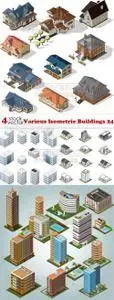 Vectors - Various Isometric Buildings 24