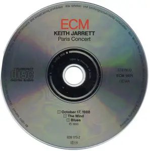 Keith Jarrett - Paris Concert (1990) {ECM 1401}