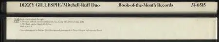 Dizzy Gillespie - Live with The Mitchell-Ruff Duo (1982) {3xLP BOMC Records 31-6515 rec 1970-80} (Released on VINYL but not CD)