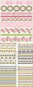 Vector - Decor floral ornaments