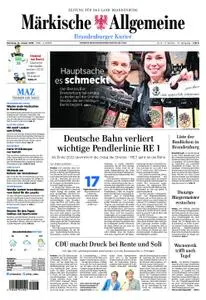Märkische Allgemeine Brandenburger Kurier - 15. Januar 2019
